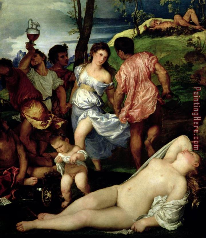 Titian The Andrians